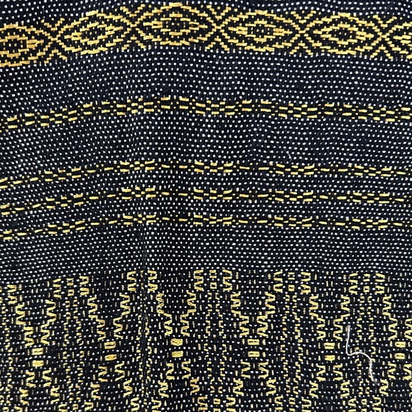 Hand loom vintage long blazer made in Oaxaca mex. - Picture 7 of 9